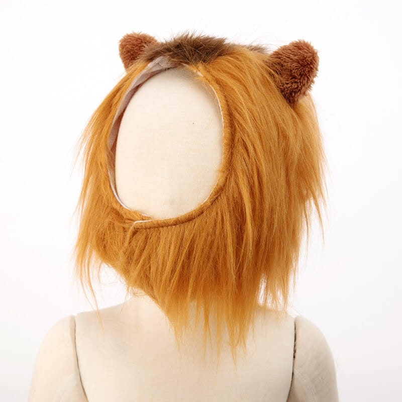 Boys' Halloween Beauty and beast mutant Costume with Velvet Jacket and Faux Fur Hood - Image 6