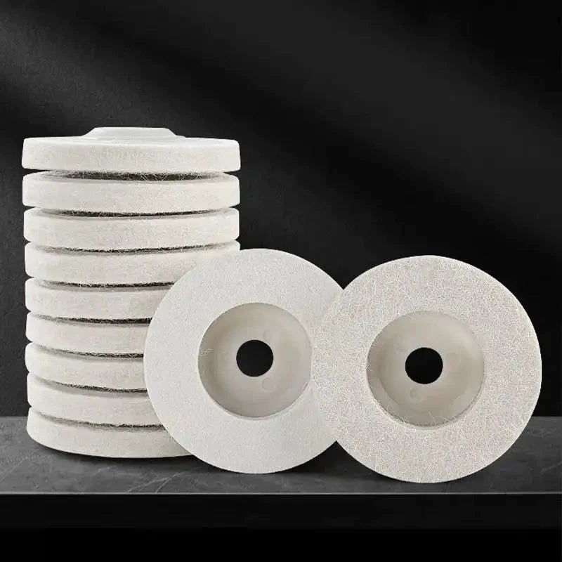 Buffing Wheel Polishing Wool Felt Angle Grinder Disc Pad - Image 1