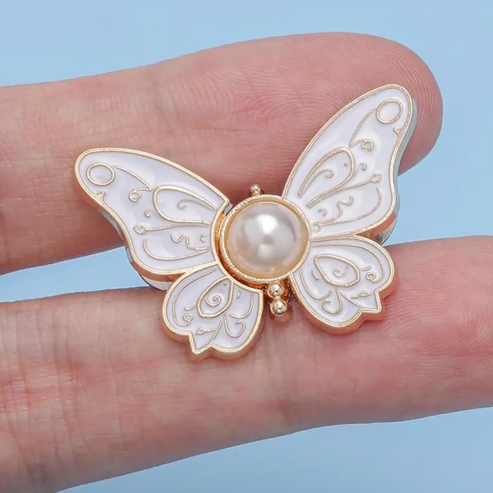 Button Pin for Pants Waist Tightener with Butterfly Design and No Sew Installation - Image 15