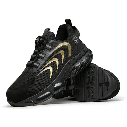 Men's Outdoor Safety Work Shoes with Steel Toe & Non-Slip Sole