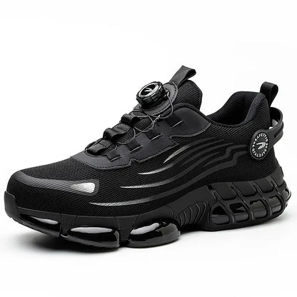 Men's Outdoor Safety Work Shoes with Steel Toe & Non-Slip Sole