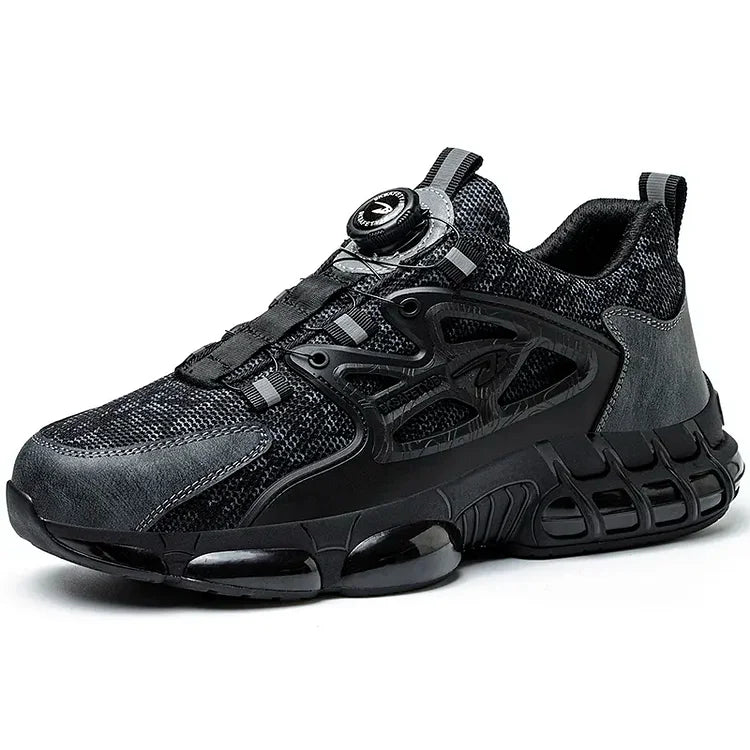 Men's Outdoor Safety Work Shoes with Steel Toe & Non-Slip Sole