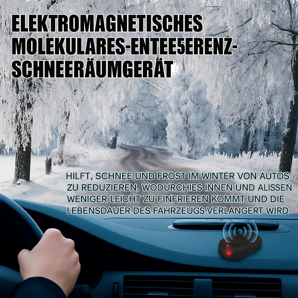 Car Deicer Electromagnetic Solar Powered Dashboard Windshield Winter Wireless LED - Image 3