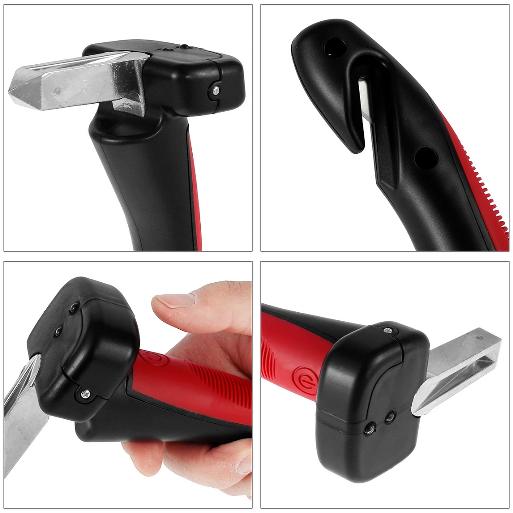 Car Door Handle Assist with Interior Grab Support and Emergency Window Breaker Inner - Image 7
