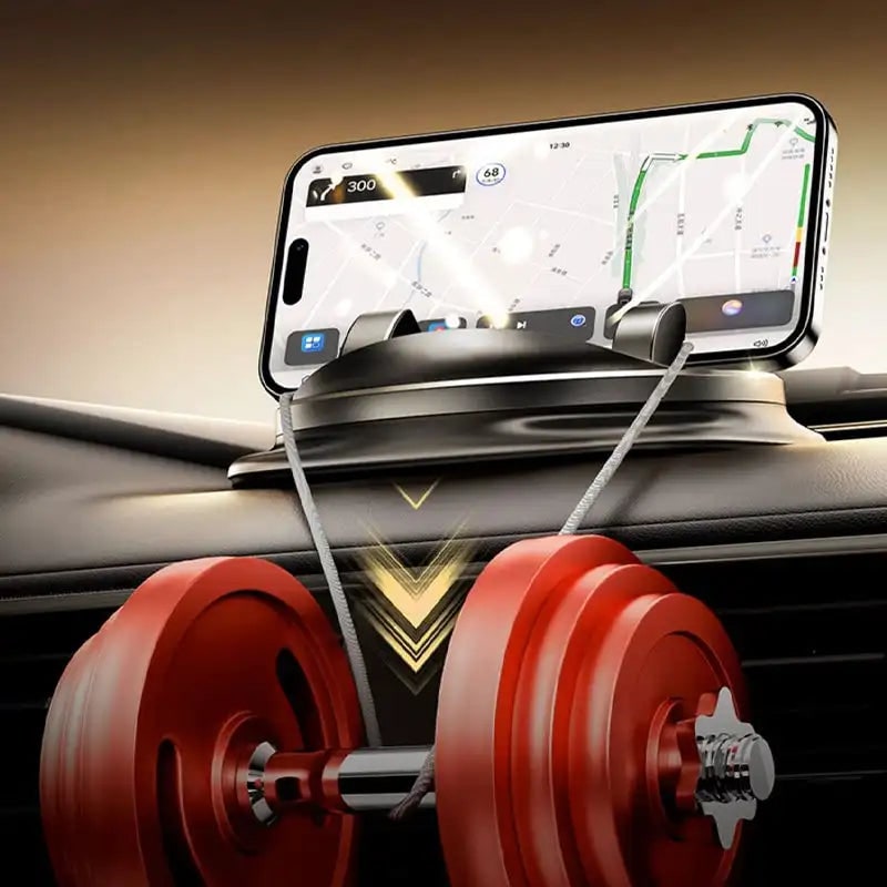 Car Phone Holder and Mount with 360-Degree Rotation for Vehicle Dashboard Cup - Image 4