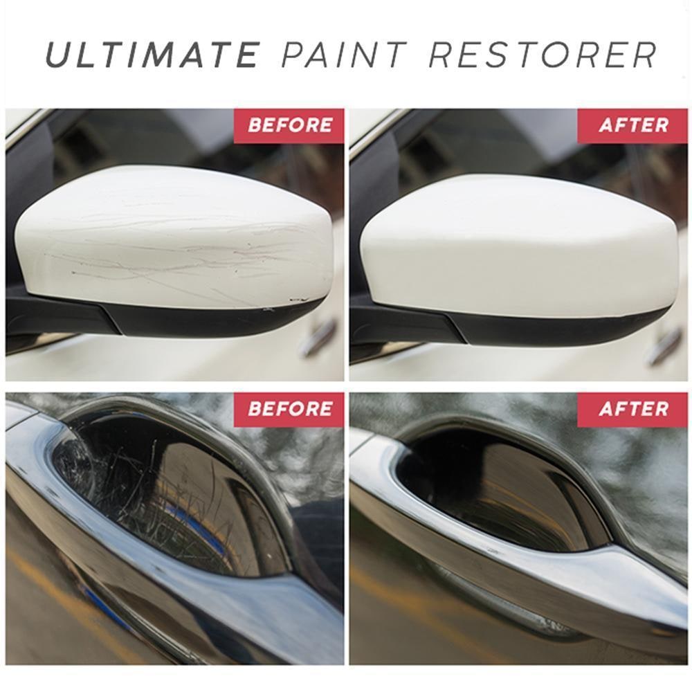 Car Scratch Remover and Paint Repair Kit with Foam Buffer Pad and Applicator Compound - Image 4