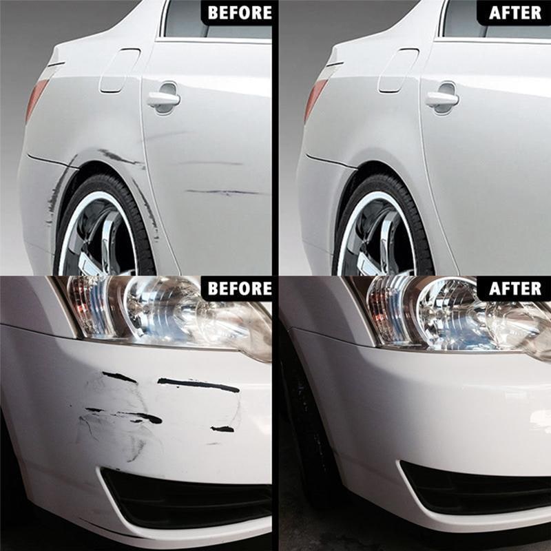 Car Scratch Remover and Paint Repair Kit with Foam Buffer Pad and Applicator Compound - Image 7