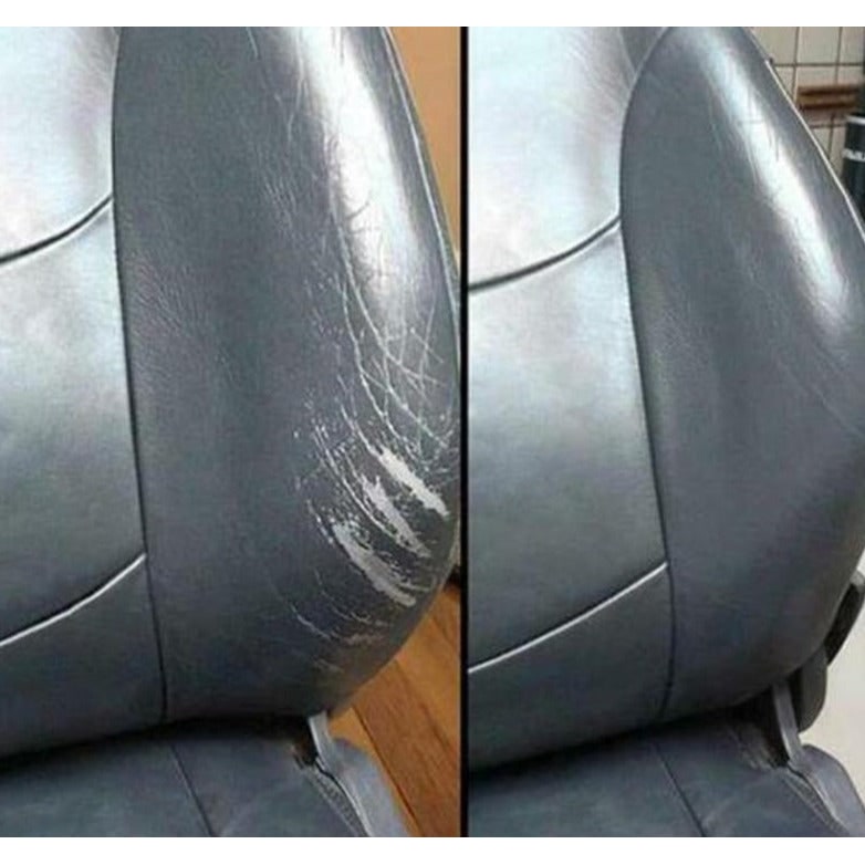 Car Seat Leather Repair Cream with Scratch and Scuff Filler for Auto Upholstery - Image 2