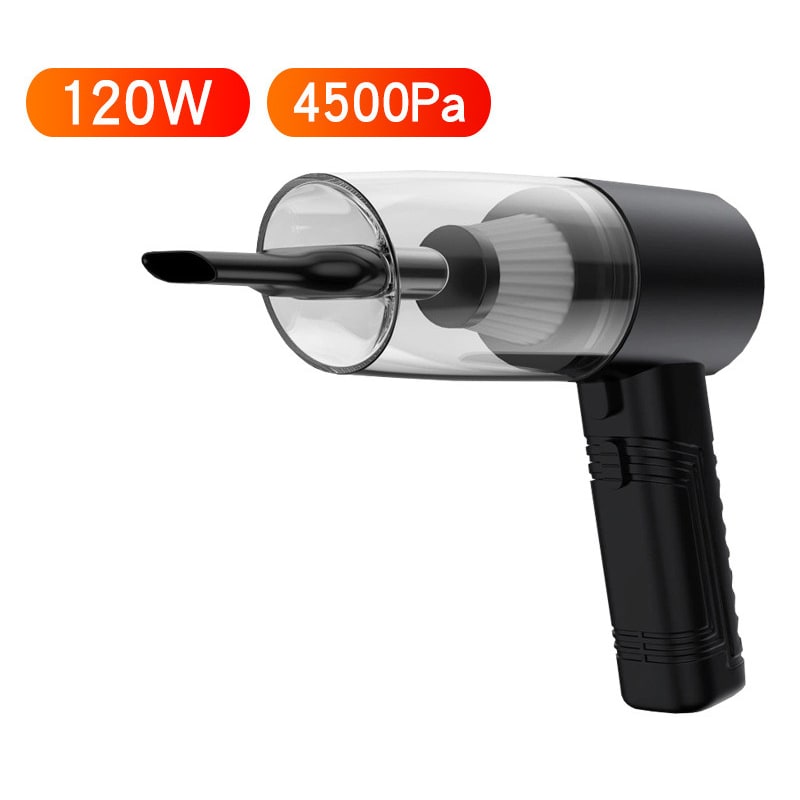Car Vacuum Cleaner Handheld with 12v Corded Power and Crevice Brush Attachments Steam - Image 2