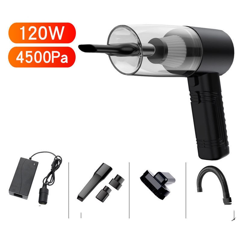 Car Vacuum Cleaner Handheld with 12v Corded Power and Crevice Brush Attachments Steam - Image 6