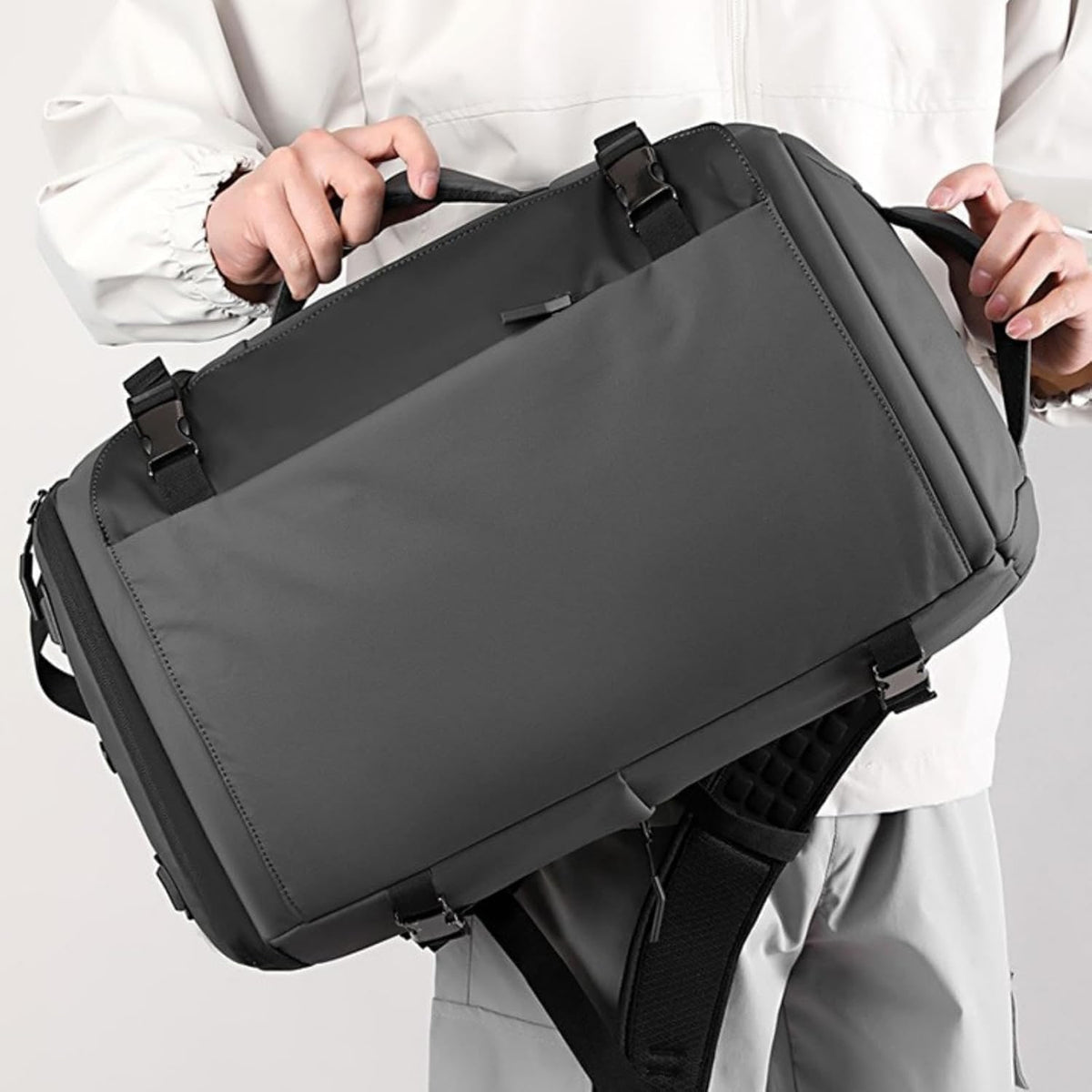 Carry on Travel Backpack with Anti Theft Hidden Pocket USB Charging Port and Water Resistant Fabric - Image 11