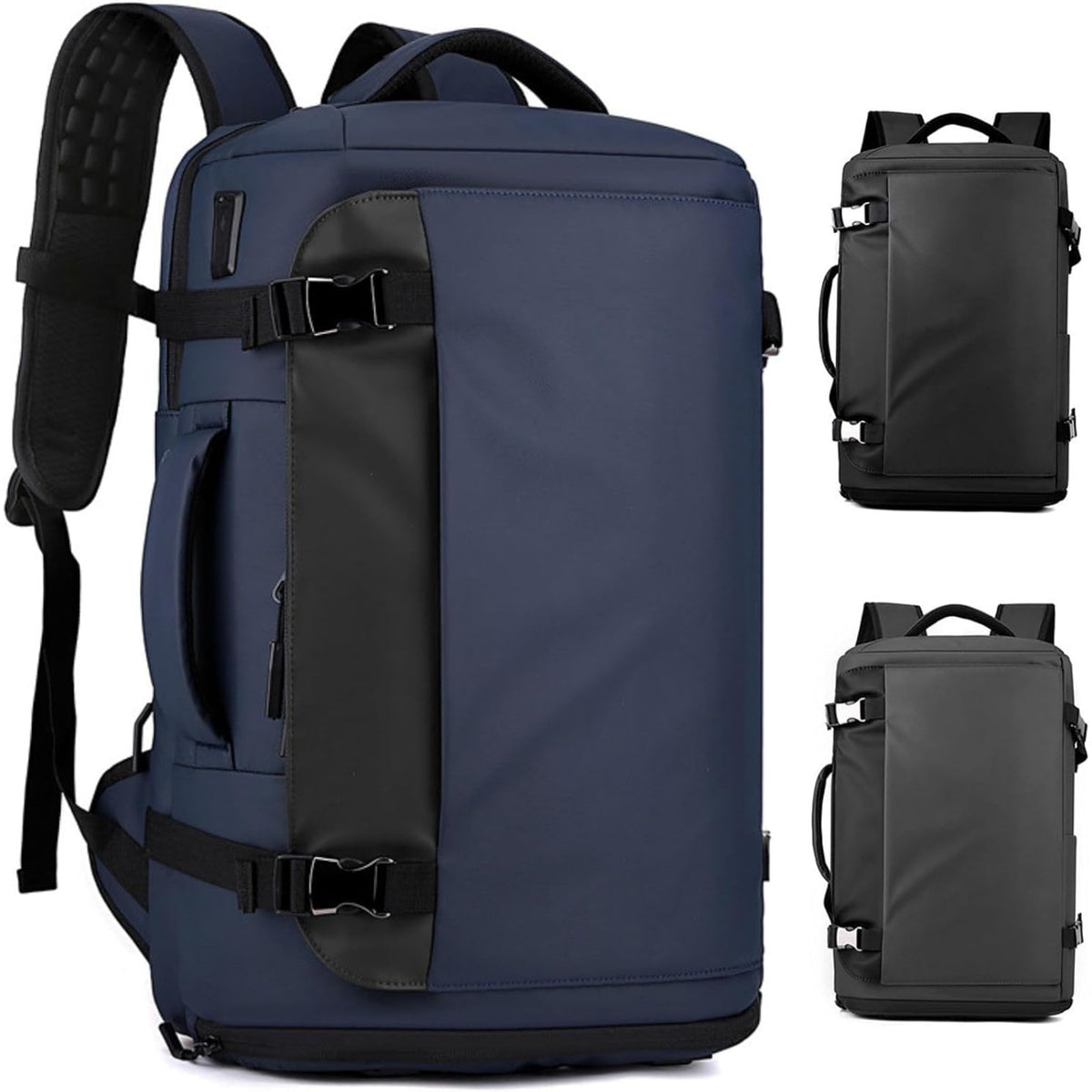 Carry on Travel Backpack with Anti Theft Hidden Pocket USB Charging Port and Water Resistant Fabric - Image 2