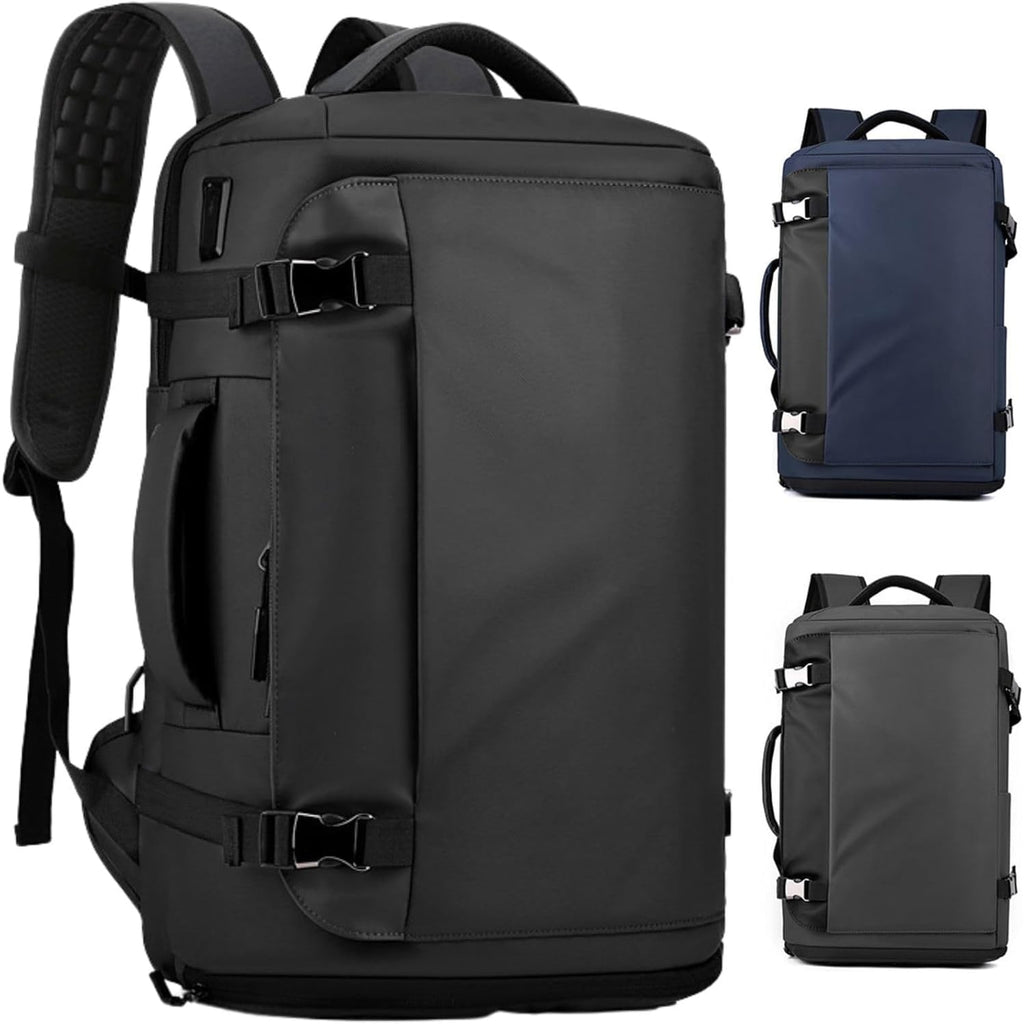 Carry on Travel Backpack with Anti Theft Hidden Pocket USB Charging Port and Water Resistant Fabric - Image 4