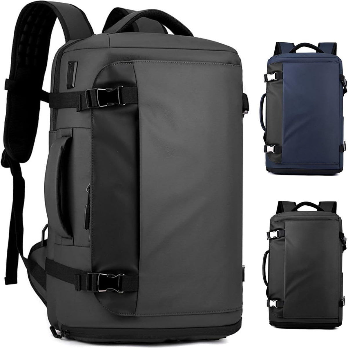 Carry on Travel Backpack with Anti Theft Hidden Pocket USB Charging Port and Water Resistant Fabric - Image 6