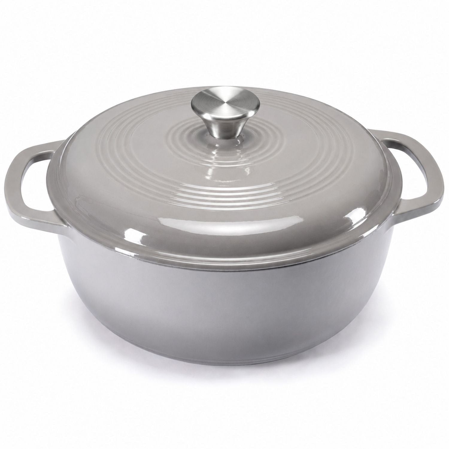 Cast Iron Dutch Oven Pot for Bread Baking and Braising with Dual Handles 6 Quart 5 - Image 4