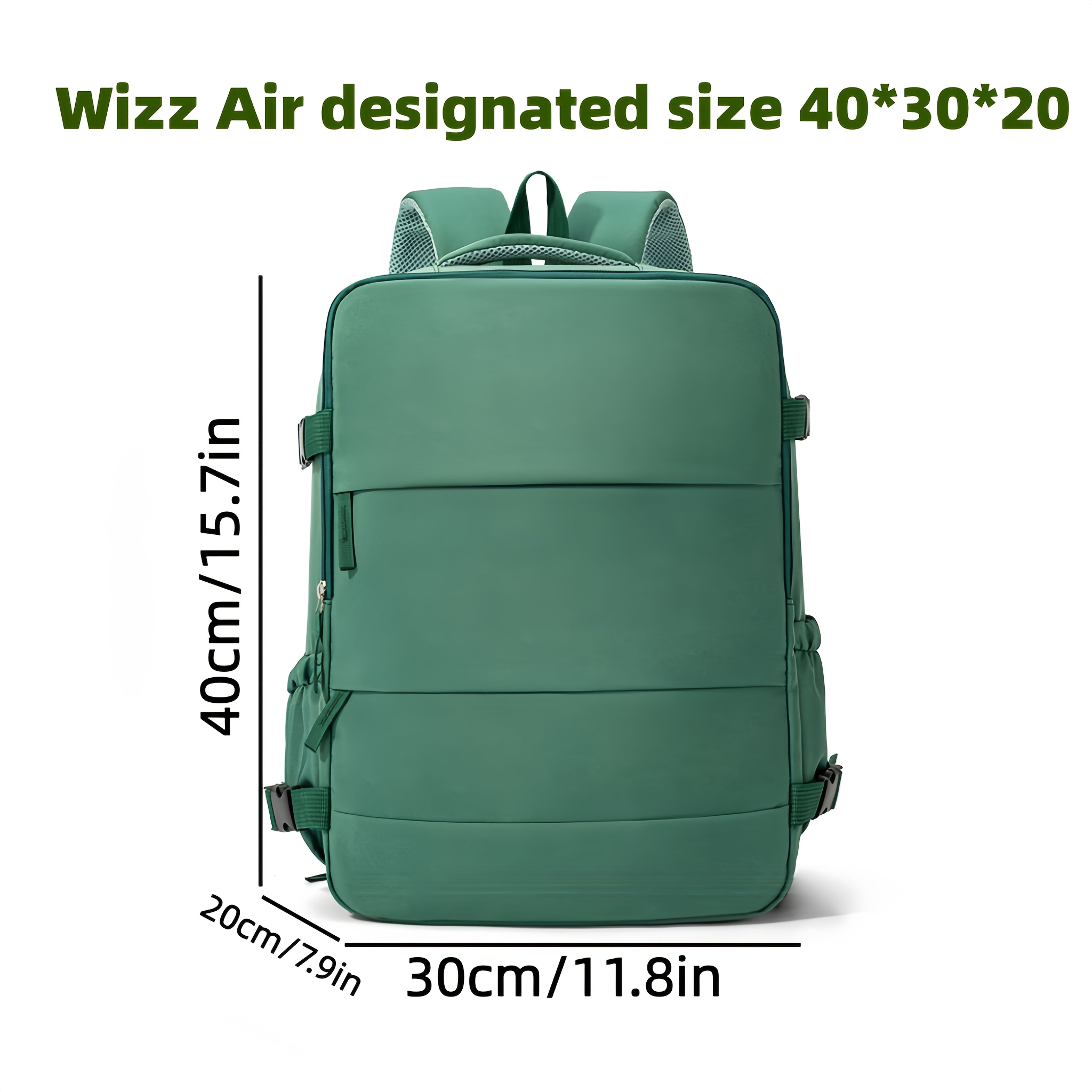 Large Capacity Cabin Backpack with Shoe Compartment