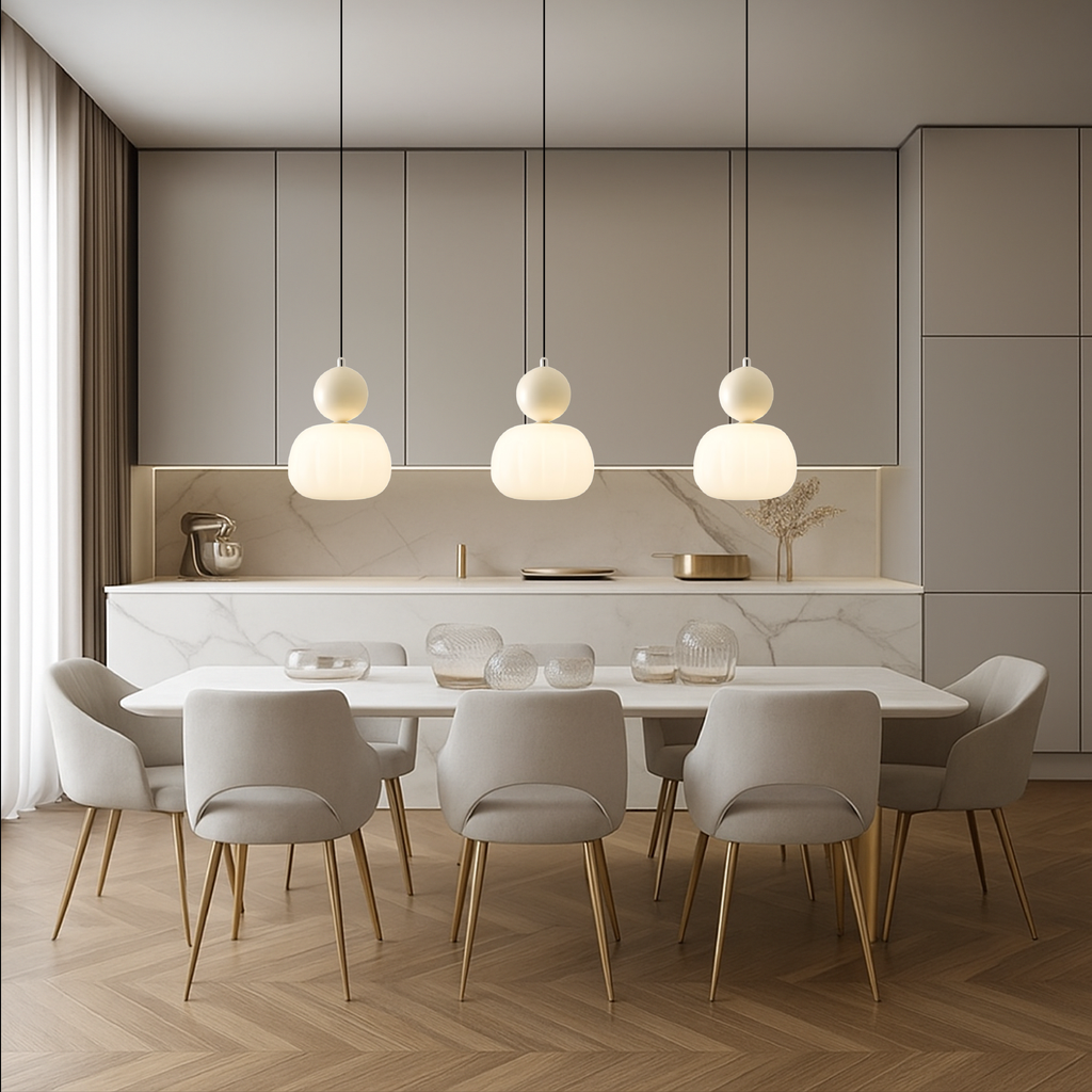 Ceiling Light Modern Pendant Hanging Decorative Translucent Diffused Lighting - Image 4