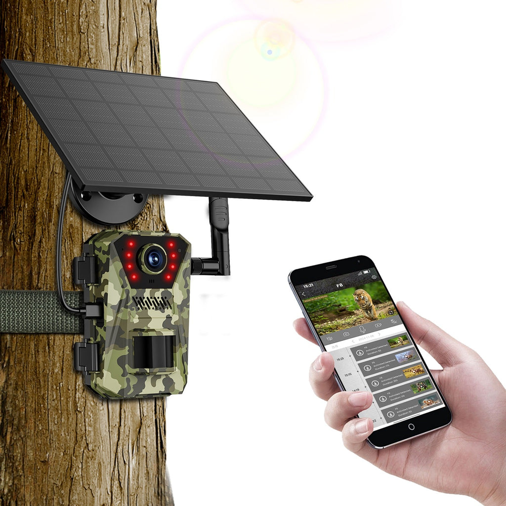 Cellular Trail Wildlife Camera with Solar Panel 4K Night Vision and Wireless Cell Connection - Image 16