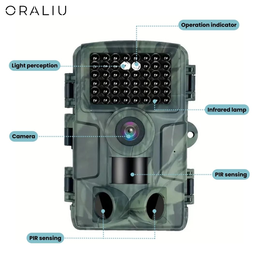 Cellular WIFI Trail Camera with Night Vision and Infrared LED for Wildlife Monitoring - Image 11