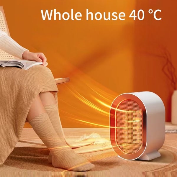 Ceramic Portable Energy Efficient Space Heater with Compact Desktop Design and Heating Element - Image 5