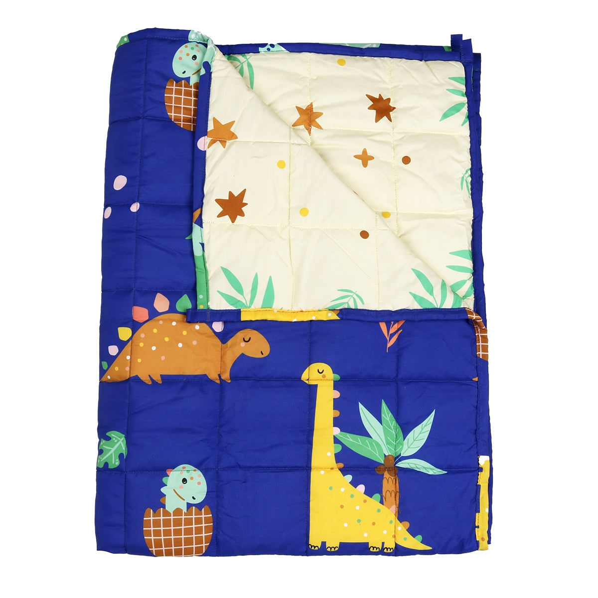 Children's Weighted Blanket Reversible Quilted Cartoon Animal Kids - Image 2