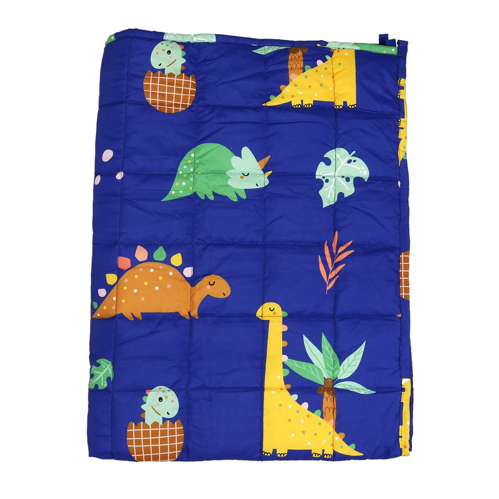 Children's Weighted Blanket Reversible Quilted Cartoon Animal Kids - Image 3