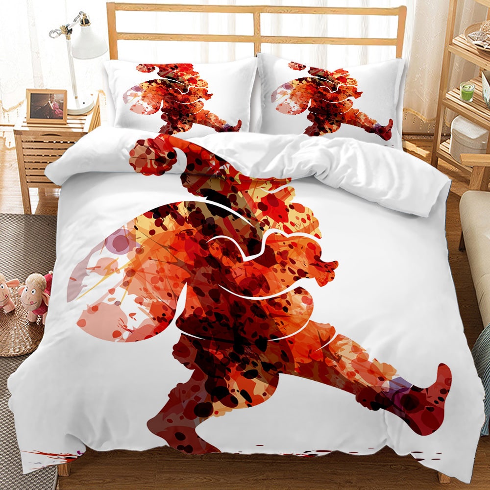 Christmas Bedding Set with Duvet Cover and Matching Pillowcases Digital Print - Image 5