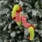 Christmas Tree Elf Decoration with Plush Striped Legs and Pointed Shoes - Image 3