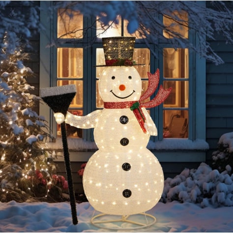 Christmas Yard Decorations LED Inflatable Outdoor Display with Lights - Image 12