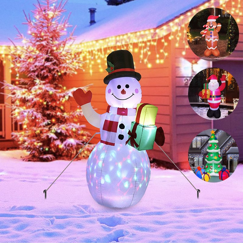 Christmas Yard Decorations LED Inflatable Outdoor Display with Lights - Image 7