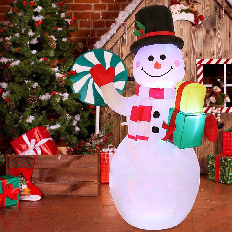 Christmas Yard Decorations LED Inflatable Outdoor Display with Lights - Image 9