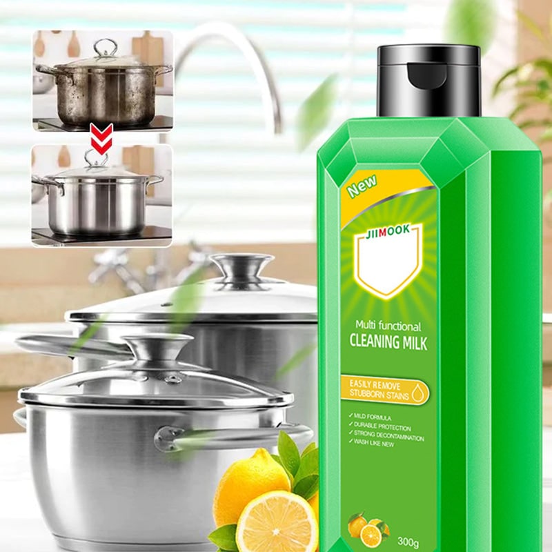 Cleans Stainless Steel Cream Cleanser Squeeze Bottle for Multi-Surface Cleaning - Image 2