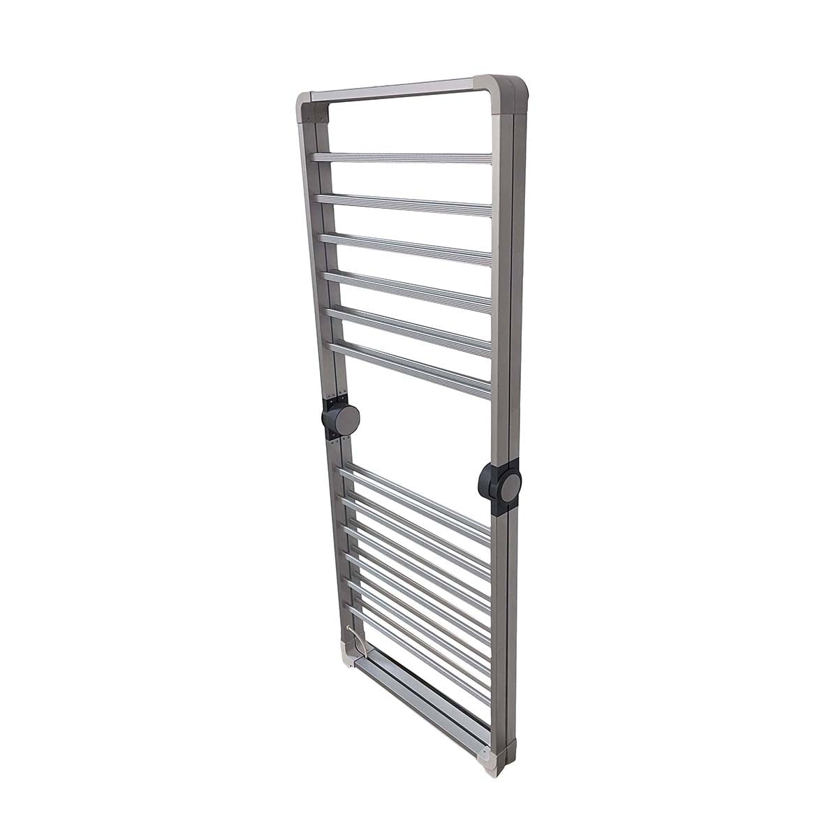 Clothes Drying Rack Folding Laundry with Aluminum Frame and Portable Space-Saving Design - Image 5