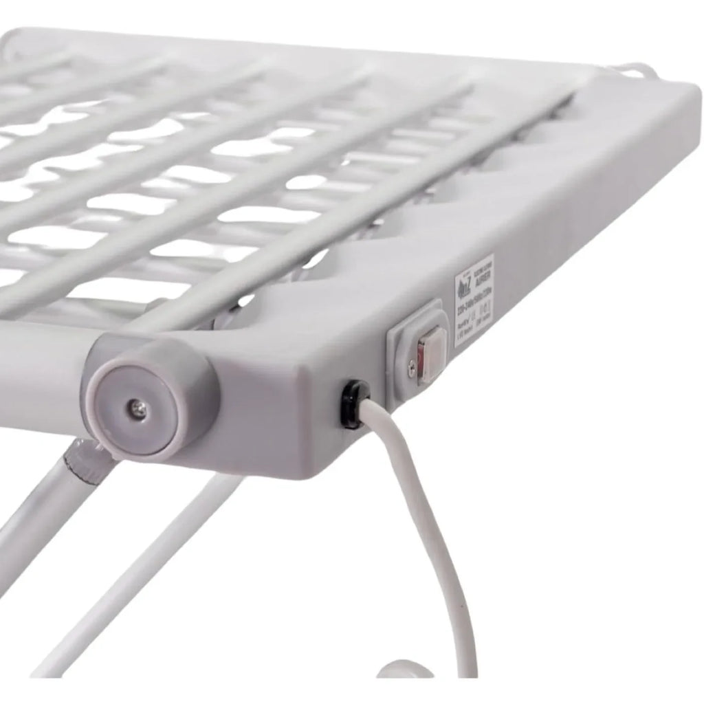 Clothes Drying Rack Portable Dryer Foldable Heated Aluminum Electric Airer - Image 3