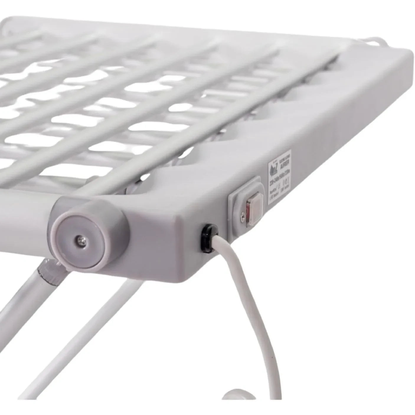 Clothes Drying Rack Portable Dryer Foldable Heated Aluminum Electric Airer - Image 3