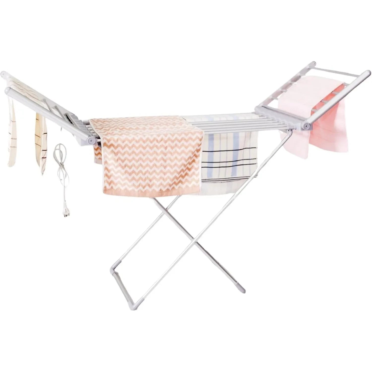 Clothes Drying Rack Portable Dryer Foldable Heated Aluminum Electric Airer - Image 6
