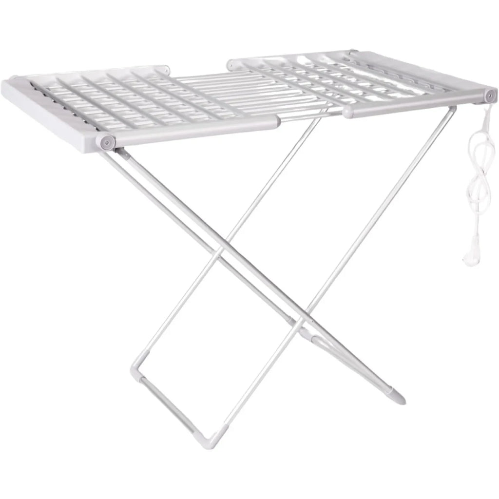 Clothes Drying Rack Portable Dryer Foldable Heated Aluminum Electric Airer - Image 7