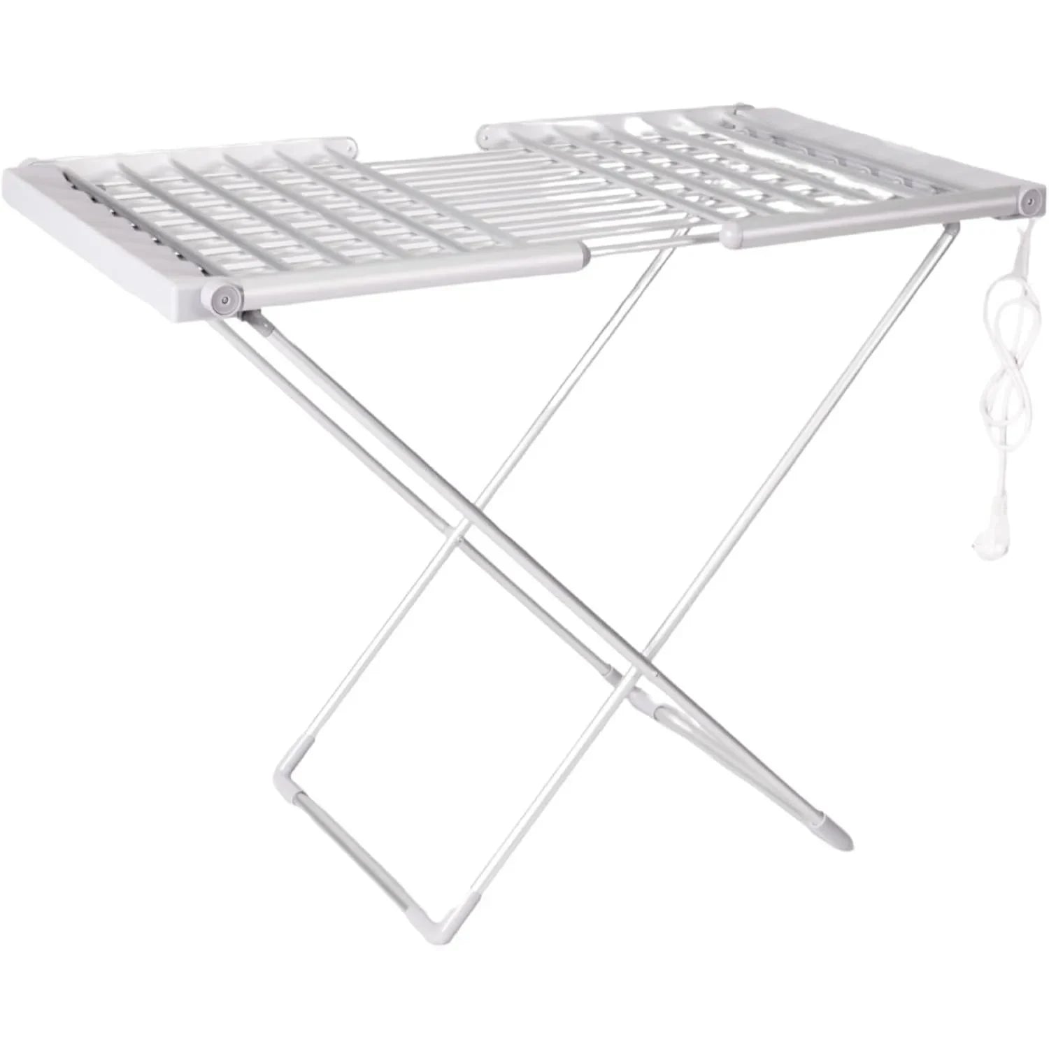 Clothes Drying Rack Portable Dryer Foldable Heated Aluminum Electric Airer - Image 7