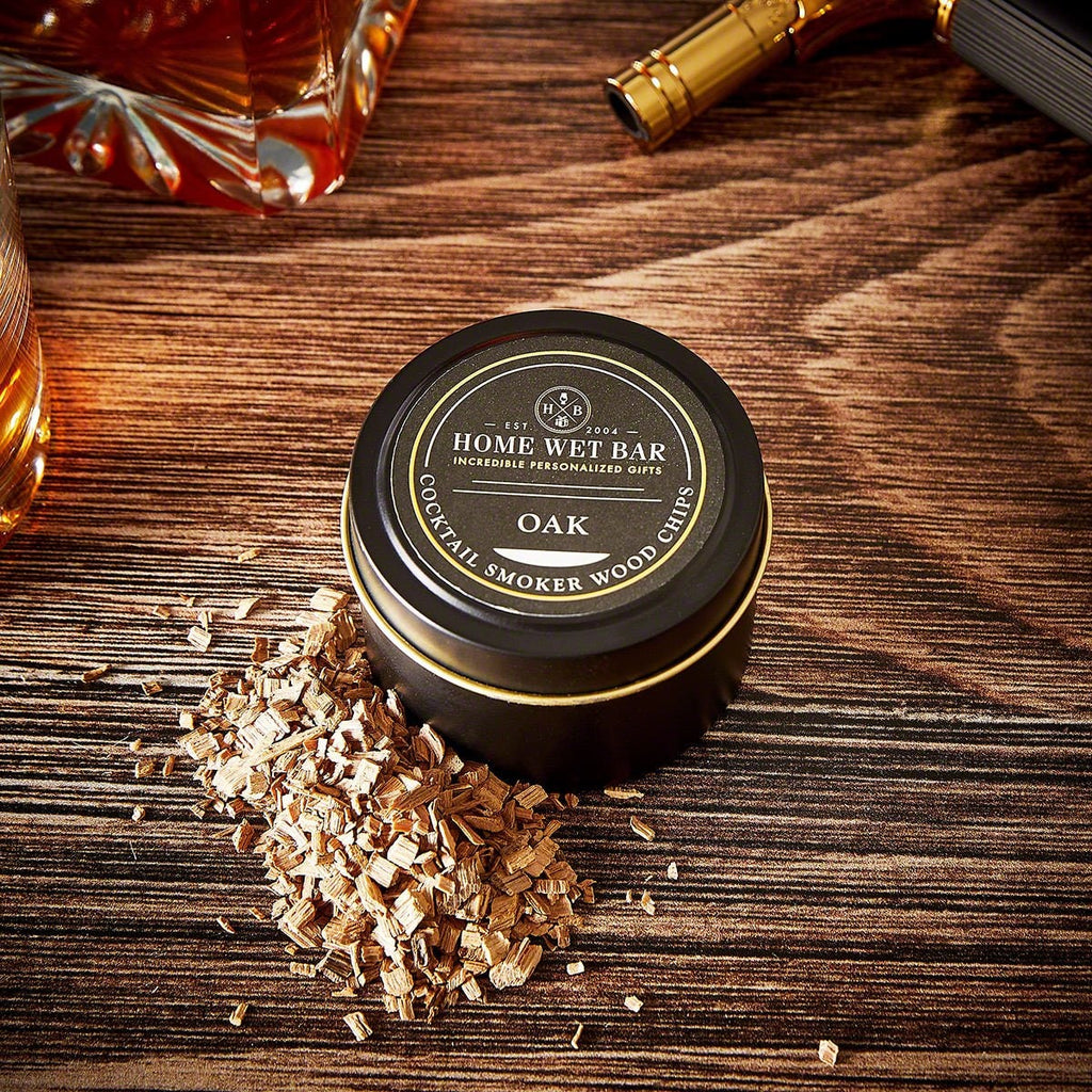 Cocktail Smoker Wood Chips Set with Oak Cherry and Hickory Smoking in 3 Tins - Image 4