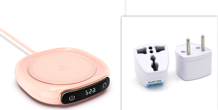 Coffee Mug and Cup Warmer Plate with Digital Temperature Display for Desk Tumbler - Image 10
