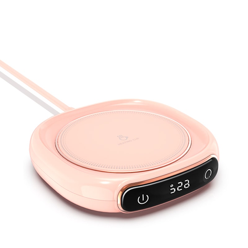 Coffee Mug and Cup Warmer Plate with Digital Temperature Display for Desk Tumbler - Image 6