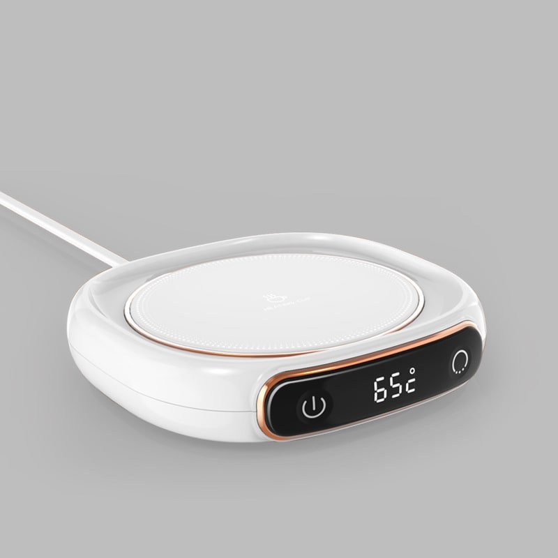 Coffee Mug and Cup Warmer Plate with Digital Temperature Display for Desk Tumbler - Image 9