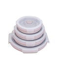 Collapsible Airtight Food Storage Containers with Silicone Lids and Lunch Prep Design - Image 11