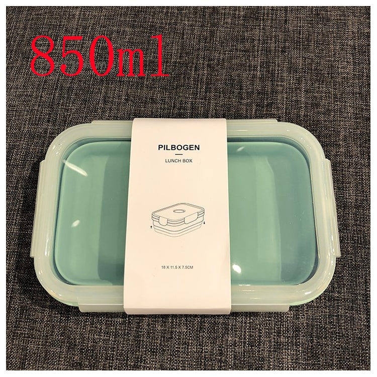 Collapsible Airtight Food Storage Containers with Silicone Lids and Lunch Prep Design - Image 3