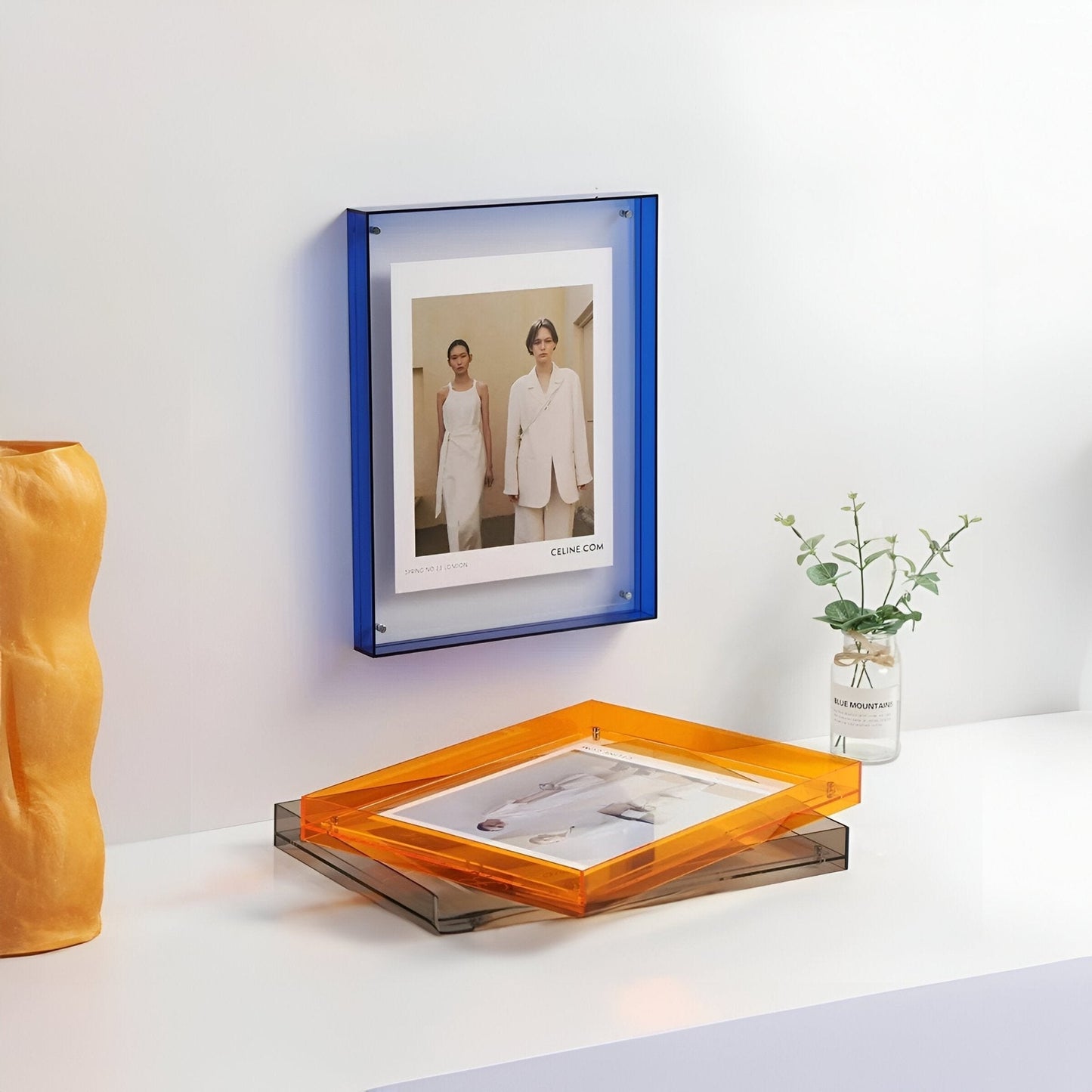 Modern Transparent Display Frame Home Photo Frame
