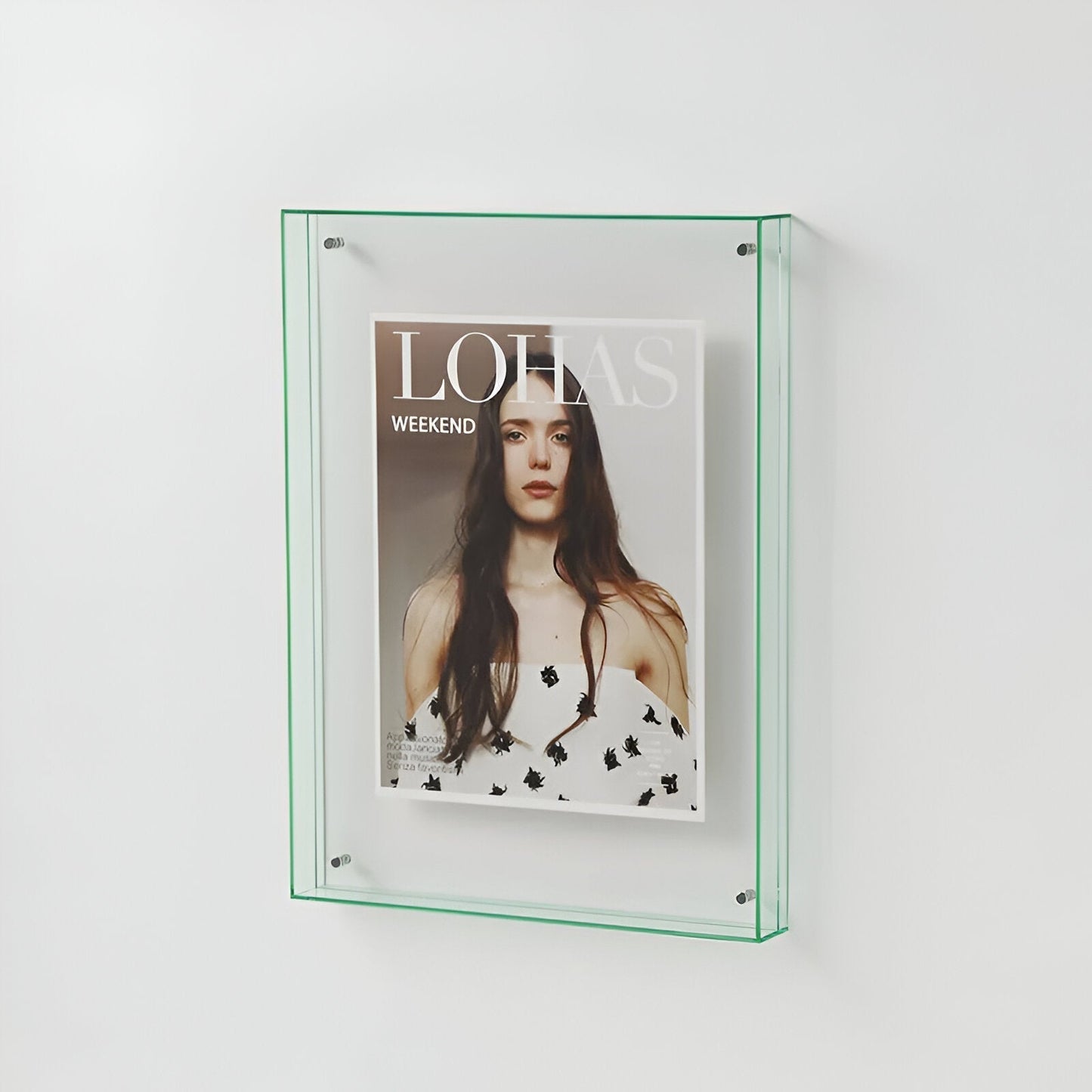 Modern Transparent Display Frame Home Photo Frame