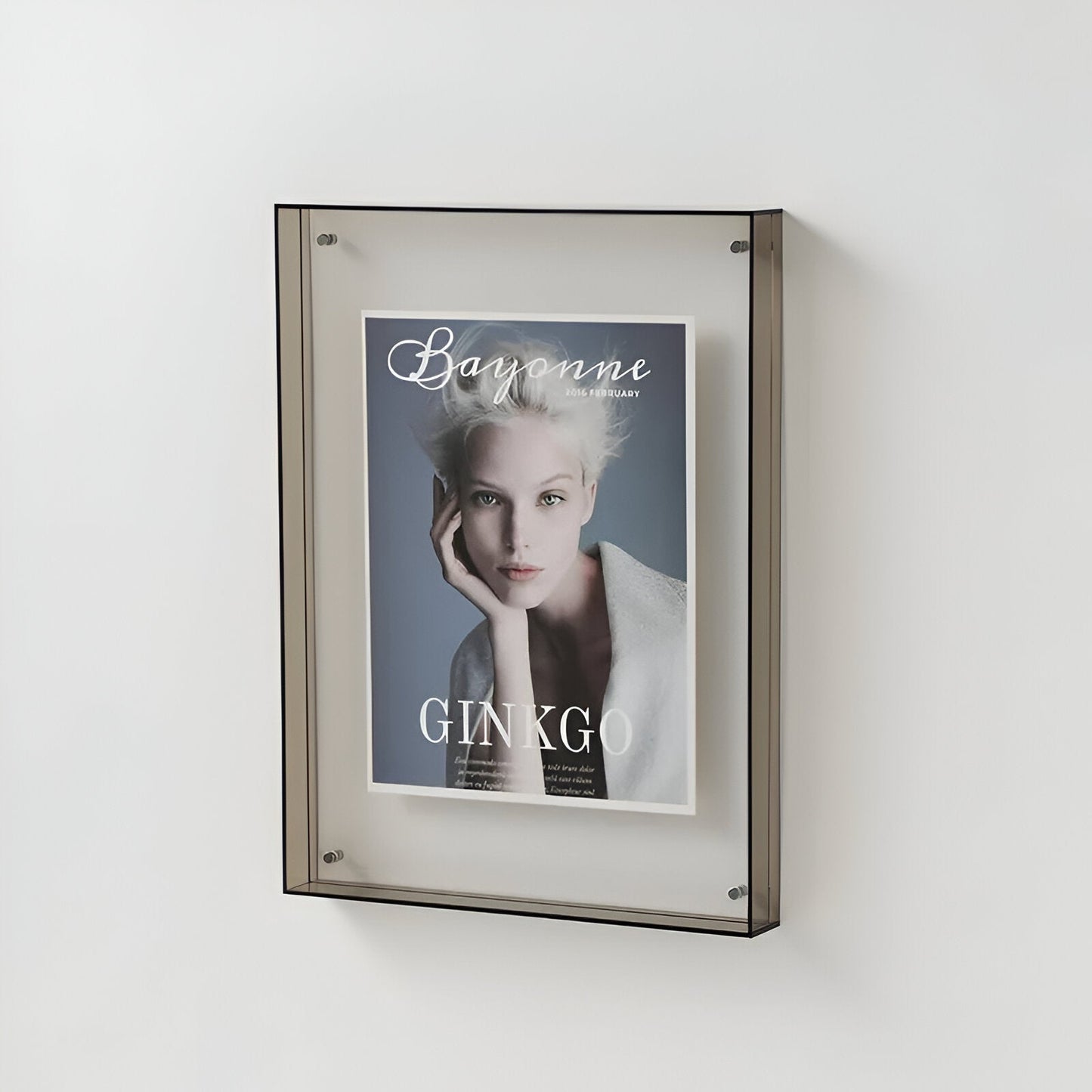 Modern Transparent Display Frame Home Photo Frame