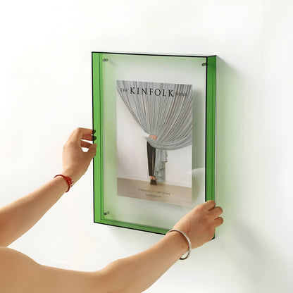 Modern Transparent Display Frame Home Photo Frame