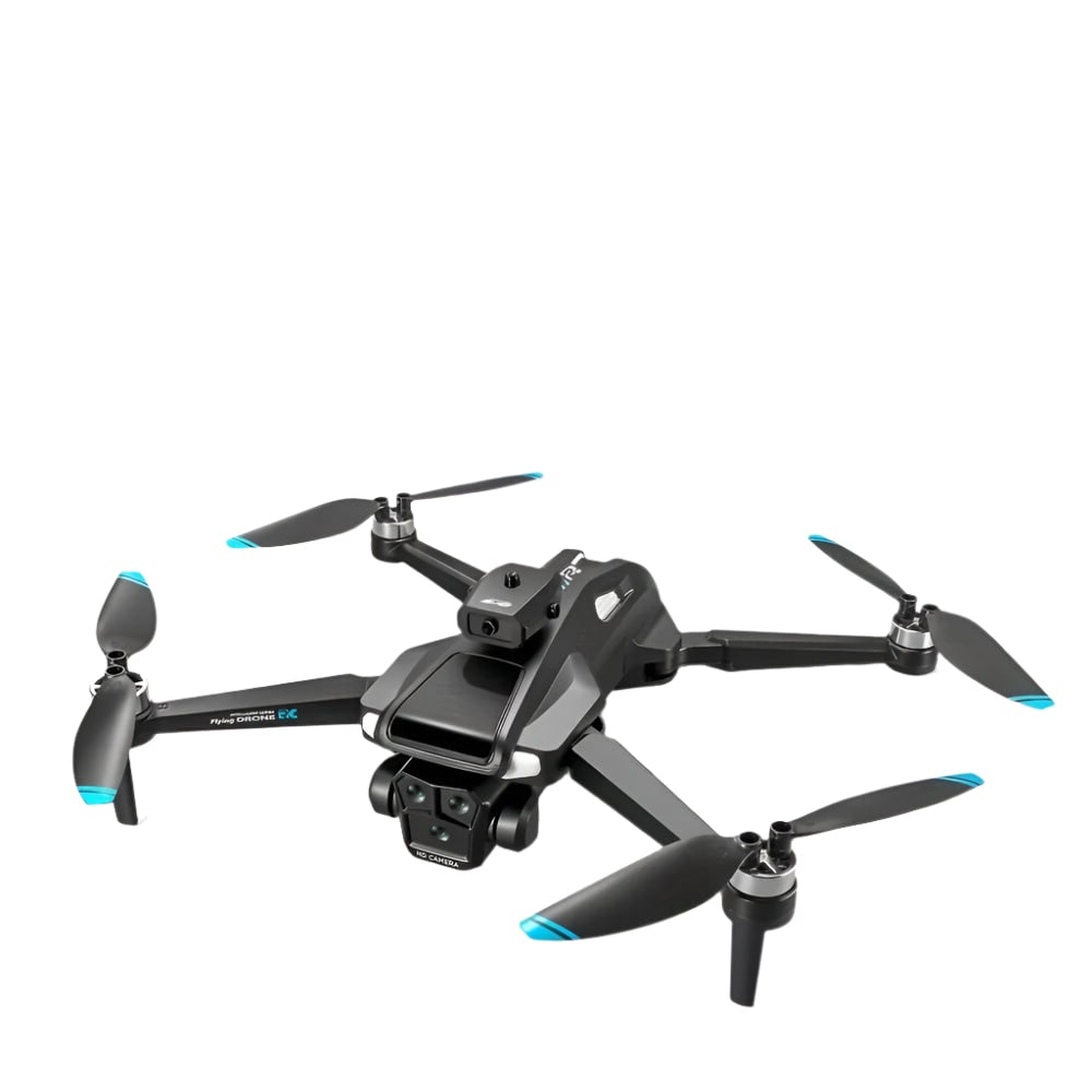 Compact Foldable Camera Drone with Triple Lens and Quadcopter Design for Aerial Photography - Image 12