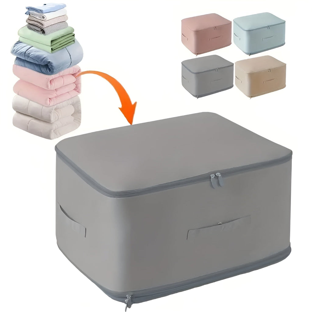 Compression Storage Bag with Zip Lock and Collapsible Design for Clothes and Bedding - Image 11